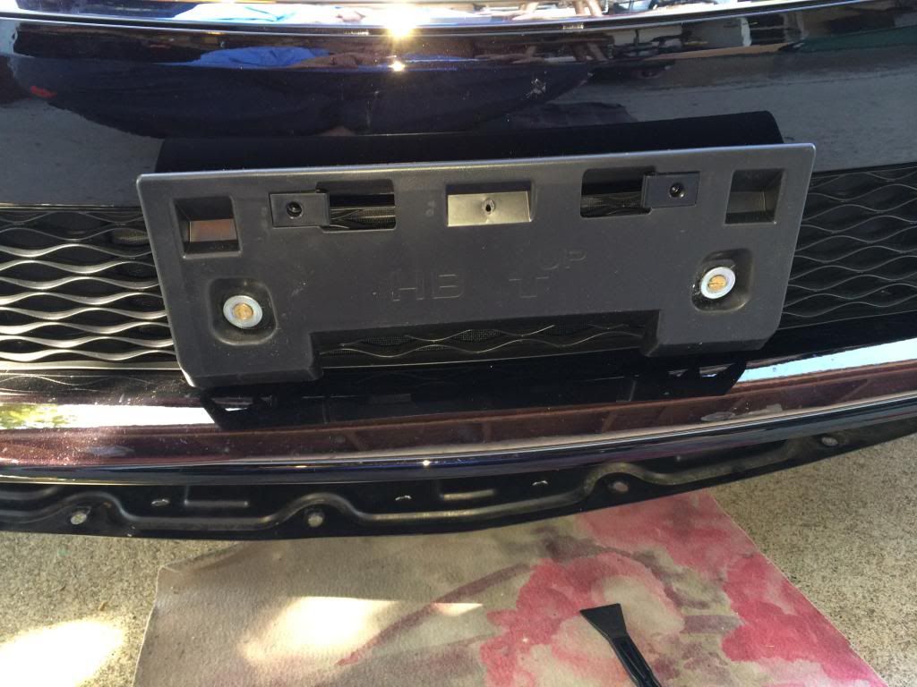 Front License Plate Holder for Hybrid Sport Page 4 Infiniti Q50 Forum